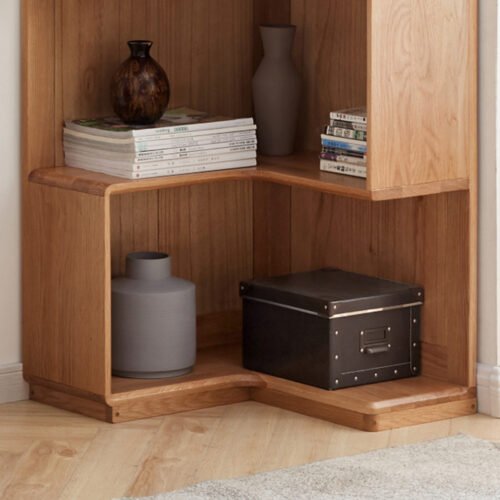 corner bookshelft om-004