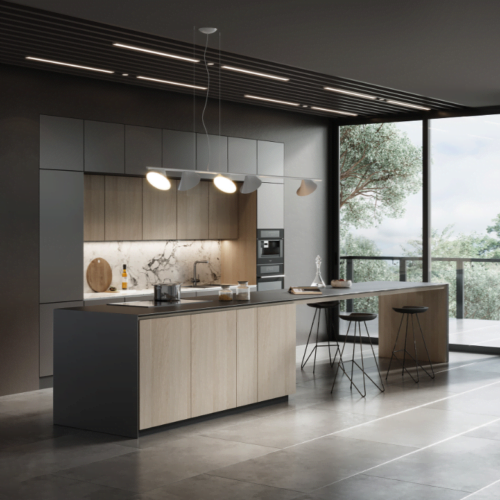 kitchen set minimalist om-001