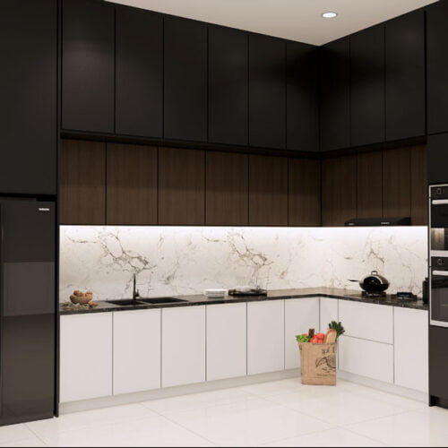 kitchen set minimalist om-002