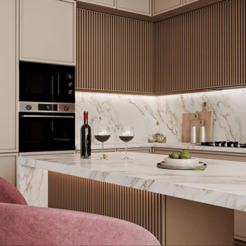 kitchen set minimalist om-003