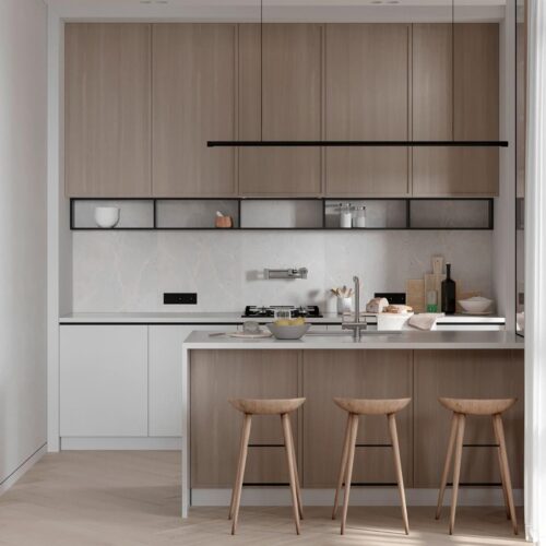 kitchen set minimalist om-007